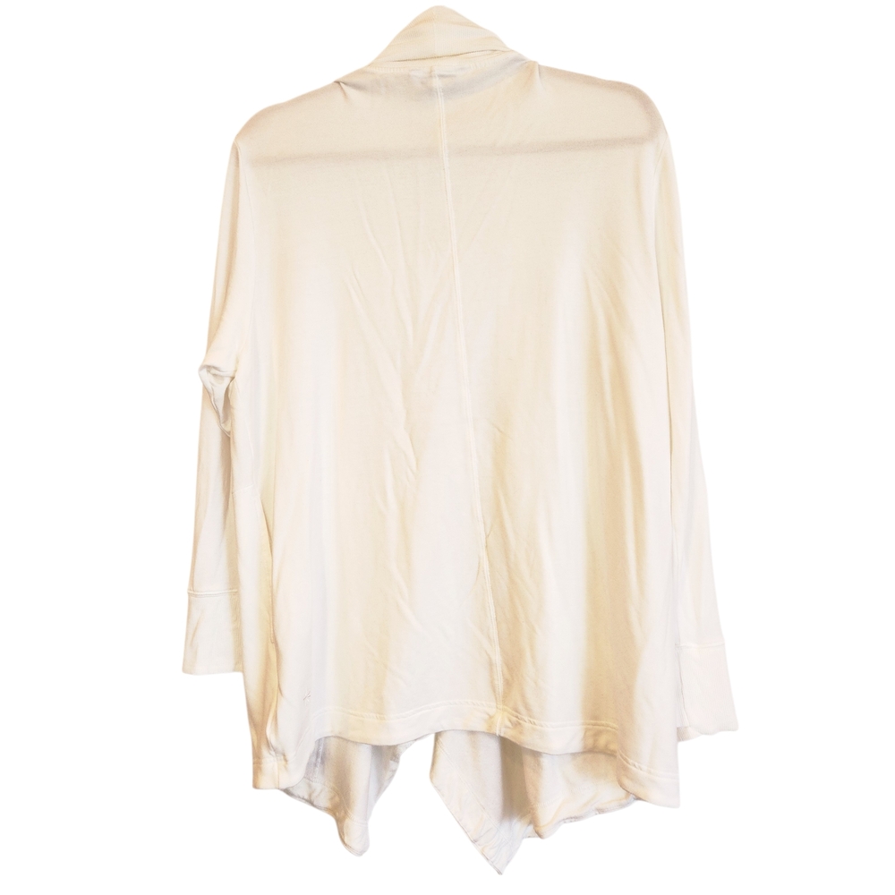 Athleta Pranayama Restore Rib Wrap Color: Bone Rib Size LP Nirvana Soft Fabric - Picture 3 of 16